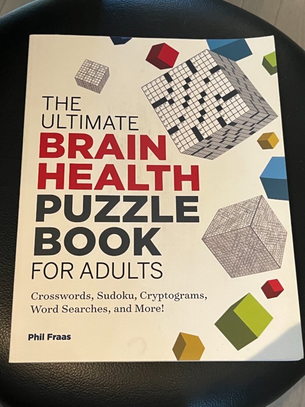 BOOK The Ultimate Brain Health Puzzle Book Adults Crosswords Sudoku Cryptograms
